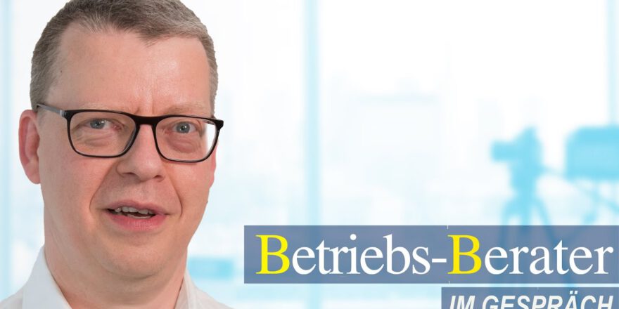 BB Im Gespräch Mit Dr. Sven Prüfer - Betriebs-Berater