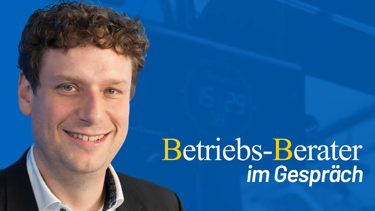 BB Im Gespräch Mit Moritz Mühlhausen, Partner Bei PwC - Betriebs-Berater